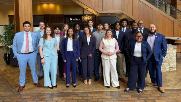 The 5 Pillar Solutions team together at a Dallas-area venue